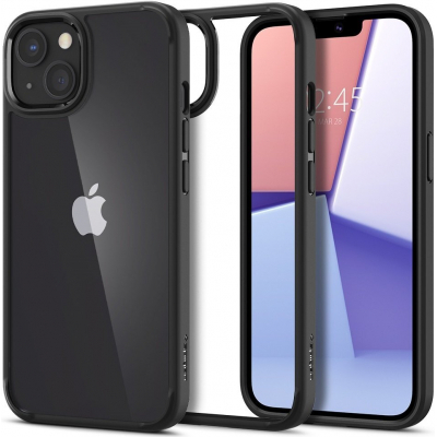 Чохол до мобільного телефона Spigen Spigen Apple iPhone 13 Crystal Hybrid, Matte Black (ACS03561)