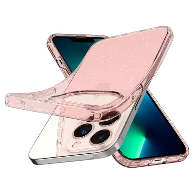 Чохол до мобільного телефона Spigen Spigen Apple Iphone 13 Pro Liquid Crystal Glitter, Rose Quar (ACS03256)