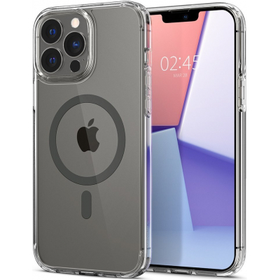 Чохол до мобільного телефона Spigen Spigen Apple Iphone 13 Pro Max Crystal Hybrid Mag Safe, Grap (ACS03244)