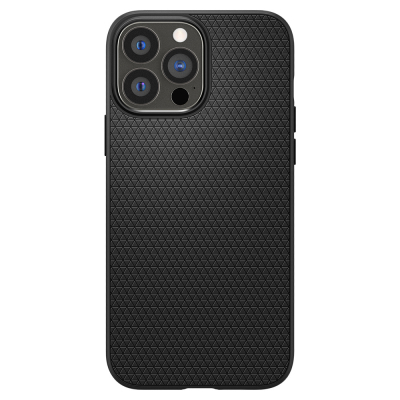 Чохол до моб. телефона Spigen Spigen Apple iPhone 13 Pro Max Liquid Air, Matte Black (ACS03201)