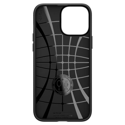 Чохол до моб. телефона Spigen Spigen Apple iPhone 13 Pro Max Liquid Air, Matte Black (ACS03201)