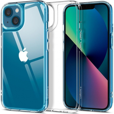Чохол до моб. телефона Spigen Spigen Apple Iphone 13 Quartz Hybrid, Crystal Clear (ACS03532)