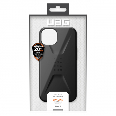 Чохол до моб. телефона Uag Apple Iphone 13 Civilian, Black (11317D114040)