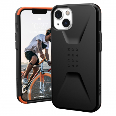 Чохол до моб. телефона Uag Apple Iphone 13 Civilian, Black (11317D114040)