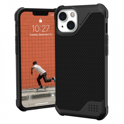 Чохол до моб. телефона Uag Apple Iphone 13 Metropolis LT, Kevlar BLACK (11317O113940)