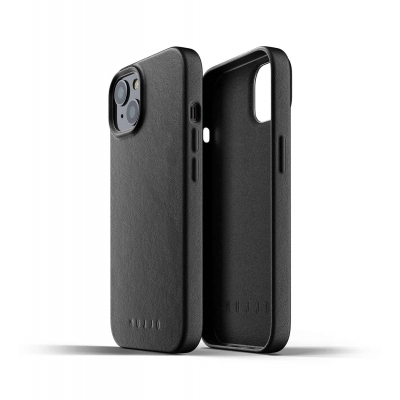 Чохол до моб. телефона Mujjo Apple iPhone 13 Full Leather, Black (MUJJO-CL-021-BK)
