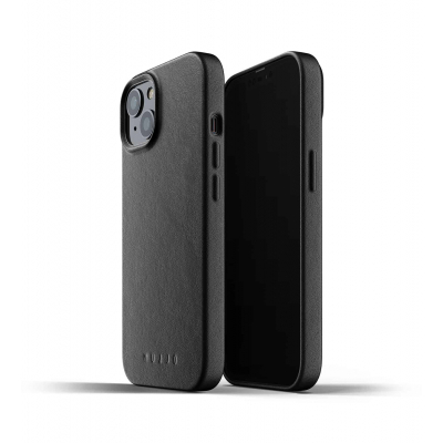 Чохол до моб. телефона Mujjo Apple iPhone 13 Full Leather, Black (MUJJO-CL-021-BK)