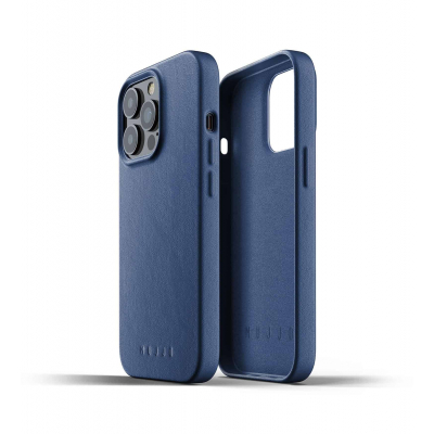 Чохол до моб. телефона Mujjo Apple iPhone 13 Pro Full Leather, Monaco Blue (MUJJO-CL-015-BL)