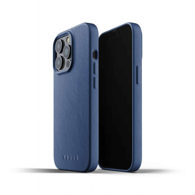 Чохол до моб. телефона Mujjo Apple iPhone 13 Pro Full Leather, Monaco Blue (MUJJO-CL-015-BL)
