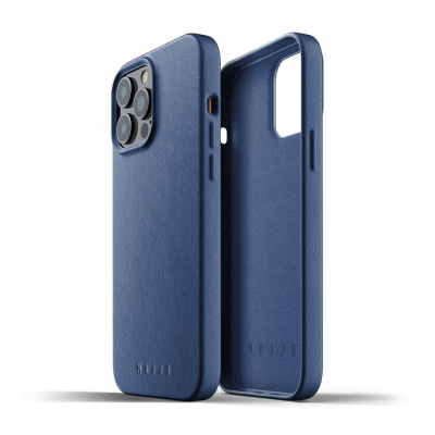 Чохол до моб. телефона Mujjo Apple iPhone 13 Pro Max Full Leather, Monaco Blue (MUJJO-CL-017-BL)