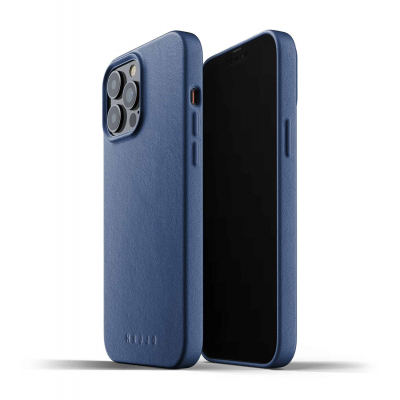 Чохол до моб. телефона Mujjo Apple iPhone 13 Pro Max Full Leather, Monaco Blue (MUJJO-CL-017-BL)