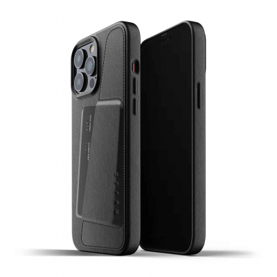Чохол до моб. телефона Mujjo Apple iPhone 13 Pro Max Wallet Full Leather, Black (MUJJO-CL-018-BK)