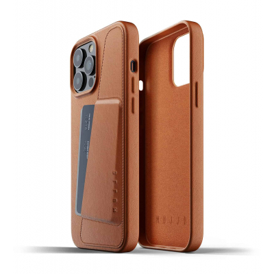 Чохол до моб. телефона Mujjo Apple iPhone 13 Pro Max Wallet Full Leather, Tan (MUJJO-CL-018-TN)