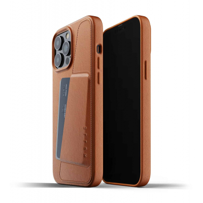 Чохол до моб. телефона Mujjo Apple iPhone 13 Pro Max Wallet Full Leather, Tan (MUJJO-CL-018-TN)