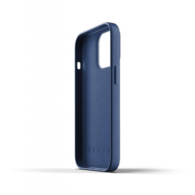 Чохол до моб. телефона Mujjo Apple iPhone 13 Pro Wallet Full Leather, Monaco Blue (MUJJO-CL-016-BL)