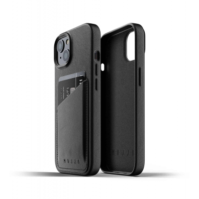 Чохол до моб. телефона Mujjo Apple iPhone 13 Wallet Full Leather, Black (MUJJO-CL-022-BK)