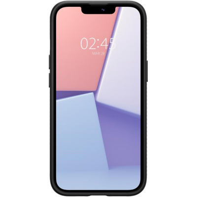 Чохол до моб. телефона Spigen Apple iPhone 13 Liquid Air, Matte Black (ACS03519)