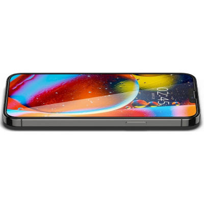 Скло захисне Spigen Apple iPhone 13 Pro Max tR Slim FCHD, Black (1Pack) (AGL03383)