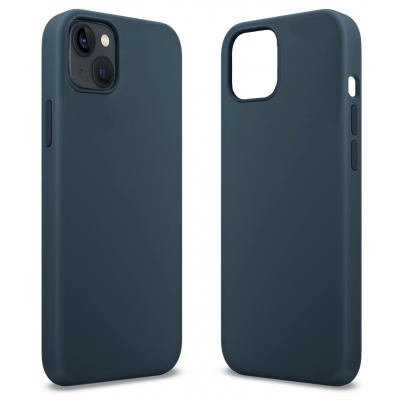 Чохол до мобільного телефона MakeFuture Apple iPhone 13 Premium Silicone Abyss Blue (MCLP-AI13AB)