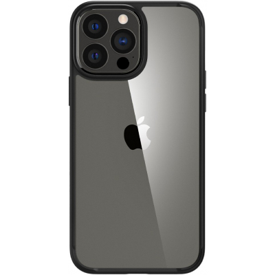 Чохол до моб. телефона Spigen Apple iPhone 13 Pro Crystal Hybrid, Matte Black (ACS03300)