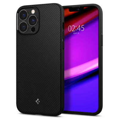 Чохол до моб. телефона Spigen Apple iPhone 13 Pro Mag Armor, Matte Black (ACS03281)