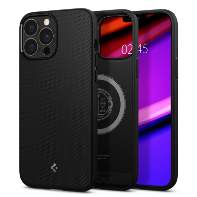 Чохол до моб. телефона Spigen Apple iPhone 13 Pro Mag Armor, Matte Black (ACS03281)
