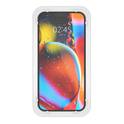 Скло захисне Spigen Apple Iphone 13 Pro Max tR Align Master FC Black (2 Pack) (AGL03377)