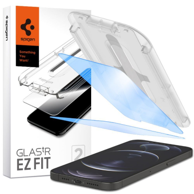 Скло захисне Spigen Apple Iphone 13 Pro Max tR EZ Fit Transparency Sensor Open ( (AGL03379)