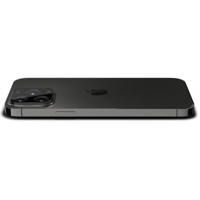 Скло захисне Spigen Apple Iphone 13 Pro Max/13 Pro Camera tR Optik, Black (2P) (AGL03381)