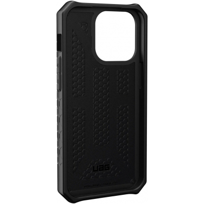 Чохол до моб. телефона Uag Apple Iphone 13 Pro Monarch, Kevlar Black (113151113940)