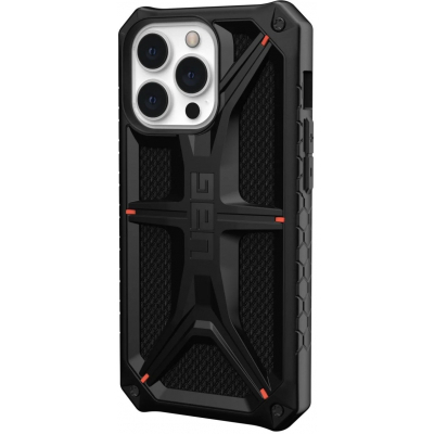 Чохол до моб. телефона Uag Apple Iphone 13 Pro Monarch, Kevlar Black (113151113940)