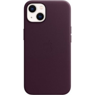 Чохол до мобільного телефона Apple iPhone 13 Leather Case with MagSafe - Dark Cherry, Model A27 (MM143ZE/A)