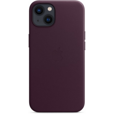 Чохол до мобільного телефона Apple iPhone 13 Leather Case with MagSafe - Dark Cherry, Model A27 (MM143ZE/A)