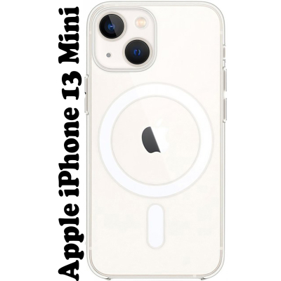Чохол до моб. телефона BeCover MagSafe Apple iPhone 13 Mini Transparancy (707800)