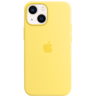 Чохол до моб. телефона Apple iPhone 13 mini Silicone Case with MagSafe - Lemon Zest,Model (MN5X3ZM/A)