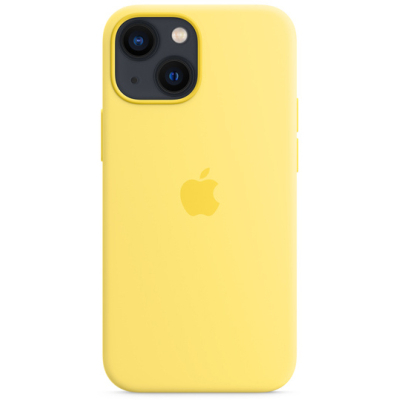Чохол до моб. телефона Apple iPhone 13 mini Silicone Case with MagSafe - Lemon Zest,Model (MN5X3ZM/A)