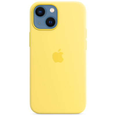 Чохол до моб. телефона Apple iPhone 13 mini Silicone Case with MagSafe - Lemon Zest,Model (MN5X3ZM/A)