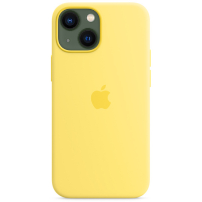 Чохол до моб. телефона Apple iPhone 13 mini Silicone Case with MagSafe - Lemon Zest,Model (MN5X3ZM/A)