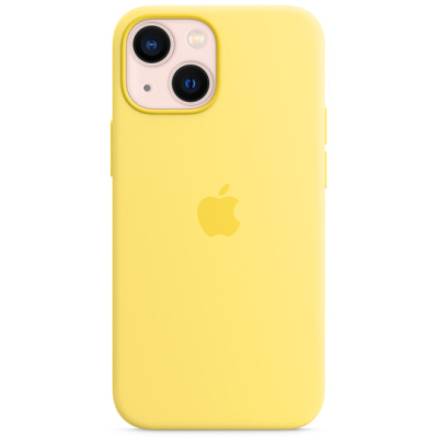 Чохол до моб. телефона Apple iPhone 13 mini Silicone Case with MagSafe - Lemon Zest,Model (MN5X3ZM/A)