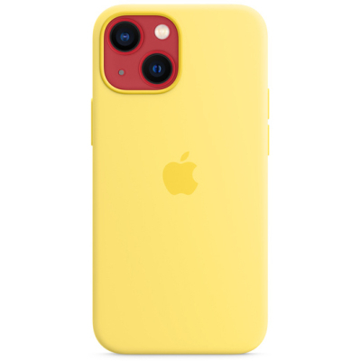 Чохол до моб. телефона Apple iPhone 13 mini Silicone Case with MagSafe - Lemon Zest,Model (MN5X3ZM/A)