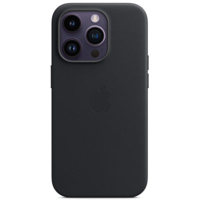 Чохол до мобільного телефона Apple iPhone 14 Pro Leather Case with MagSafe - Midnight (MPPG3)