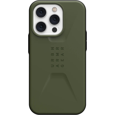 Чохол до моб. телефона Uag Apple iPhone 14 Pro Civilian, Olive (114042117272)