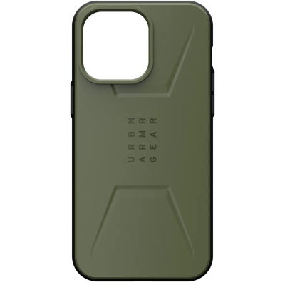 Чохол до мобільного телефона Uag Apple iPhone 14 Pro Max Civilian Magsafe, Olive (114039117272)