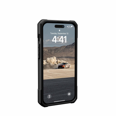 Чохол до моб. телефона Uag Apple iPhone 14 Pro Monarch, Black (114034114040)